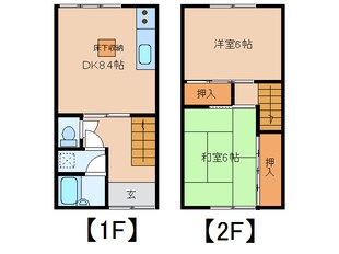 田川マンションの物件間取画像